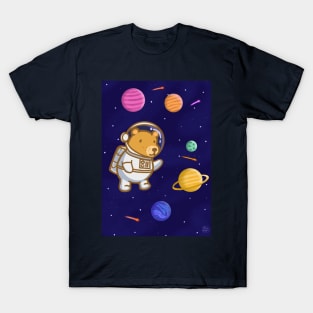 Maurice The Bear - Astronaut T-Shirt